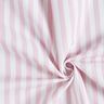 Tissu de décoration Semi-panama rayures verticales – rosé/blanc,  thumbnail number 3