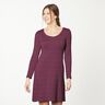 GOTS Jersey coton | Tula – aubergine,  thumbnail number 5