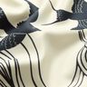Panneau satin hirondelles | Katia Fabrics – anthracite/crème,  thumbnail number 8