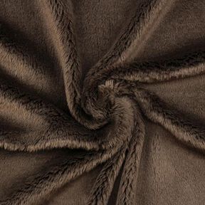 Peluche SuperSoft SNUGLY [ 1 x 0,75 m | 5 mm ] - marron foncé | Kullaloo , 