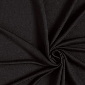 LENZING™ ECOVERO™ French Terry léger – noir, 