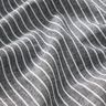 Mélange lin coton Larges rayures – noir/blanc,  thumbnail number 2