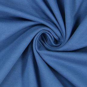 Molleton coton léger uni – bleu pigeon, 