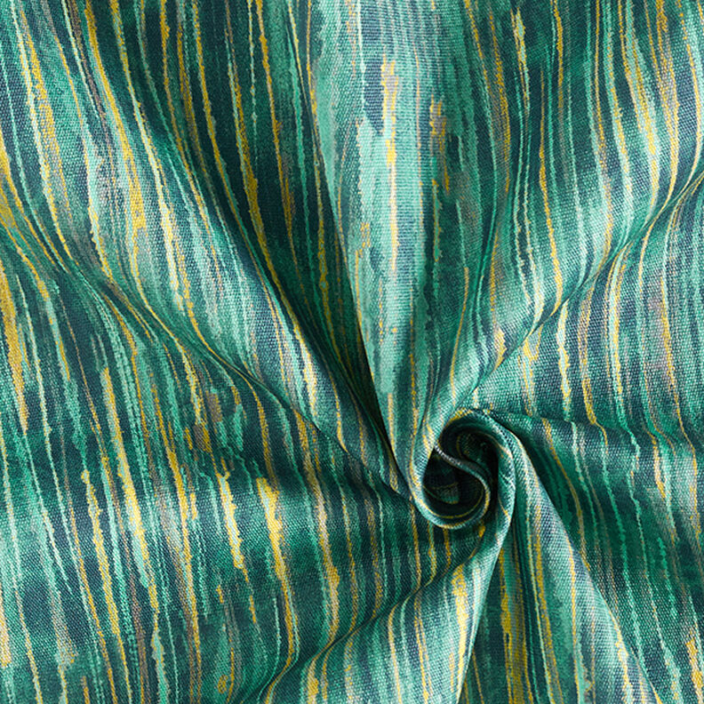 Tissu d’extérieur Canvas Rayures fines – pétrole, image number 3