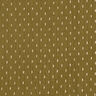 Tissu double gaze de coton Imprimé feuille Carreaux – olive foncé/or,  thumbnail number 1