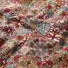 Tissu de décoration Gobelin Décorations entrelacées – beige clair/carmin,  thumbnail number 2