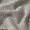 Tissu déco semi-panama nervuré en coton recyclé – gris schiste/blanc,  thumbnail number 2
