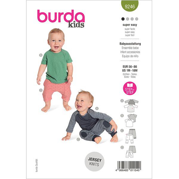 Layette | Burda 9246 | 56-86, image number 1