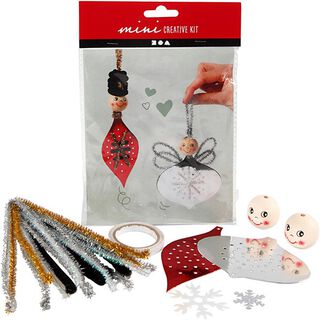 Mini-kit créatif figurines découpées [ 2 Pièces ], 