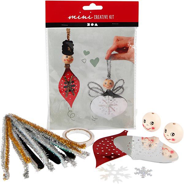 Mini-kit créatif figurines découpées [ 2 Pièces ],  image number 1