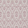 Tissu double gaze de coton Motif aztèque jacquard | by Poppy vieux rose foncé/gris brume,  thumbnail number 1