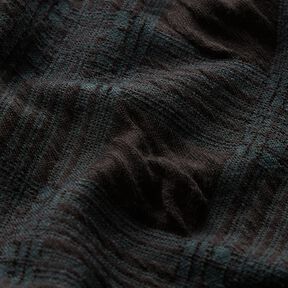 Maille jacquard motif argyle – noir/vert sapin, 