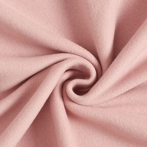 Polaire de coton Uni – vieux rose, 