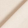 Bord-côtes tubulaire, fines rayures – beige/écru,  thumbnail number 3