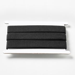 Bande en caoutchouc lisse [3 m | 20 mm] – noir, 