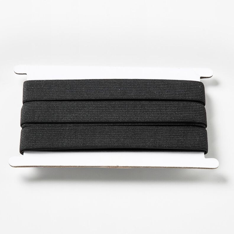 Bande en caoutchouc lisse [3 m | 20 mm] – noir,  image number 1