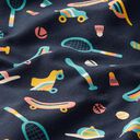 Jersey coton sport rétro | PETIT CITRON – bleu nuit, 