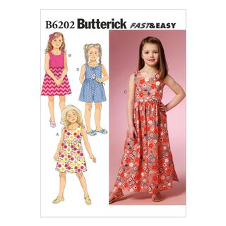 Robe enfant, Butterick 6202|92 - 116, 