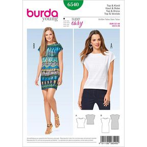 Haut / Robe, Burda 6540, 