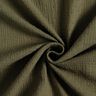 Tissu double gaze de coton dobby – kaki,  thumbnail number 3
