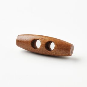 Bouton à bascule en bois [30 mm] – caramel, 