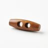 Bouton à bascule en bois [30 mm] – caramel,  thumbnail number 2