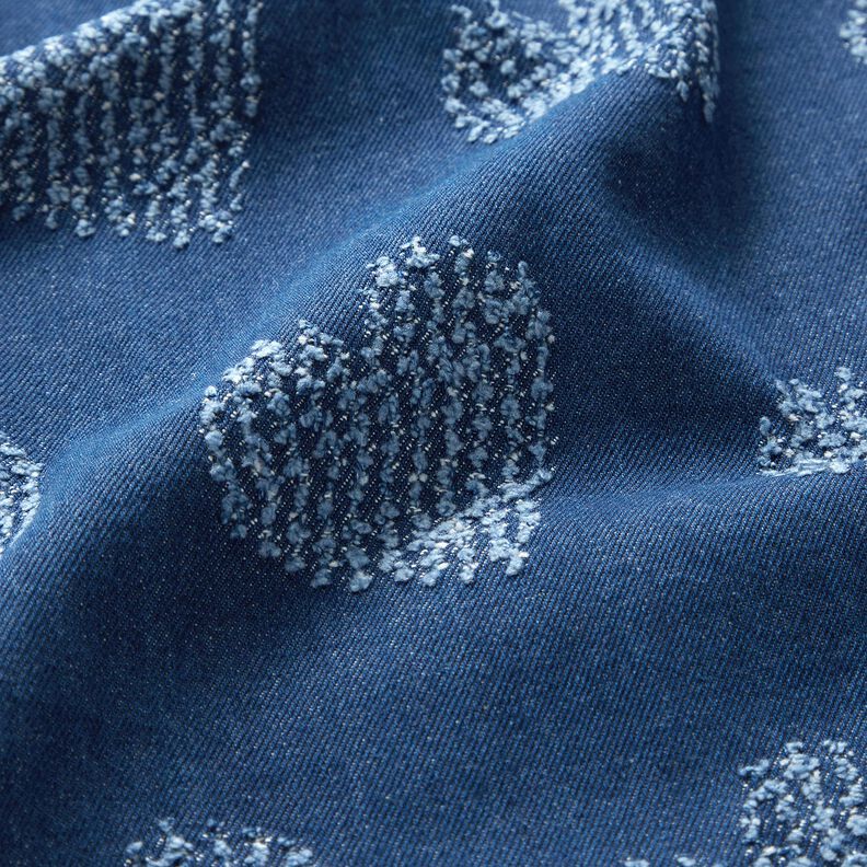 Jeans Cœurs « Destroyed Look » – bleu jean,  image number 3