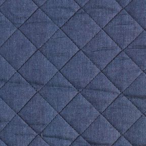 Tissu matelassé Jeans-Teddy | by Poppy – bleu jean, 
