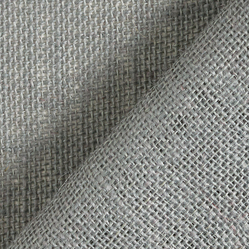 Tissu de décoration Jute Uni 150 cm – gris,  image number 4