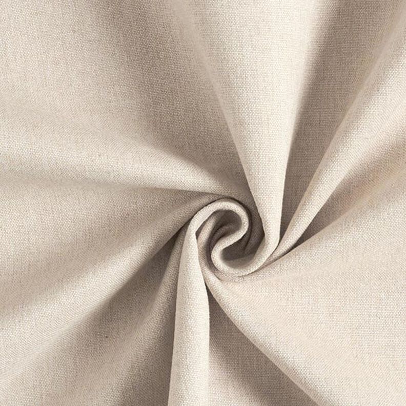 Tissu d’ameublement fin en mélange – sable,  image number 1