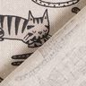 Tissu de décoration Semi-panama chats – nature,  thumbnail number 4