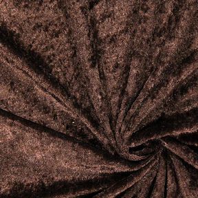 Panne de velours – marron foncé, 