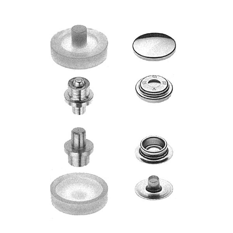 Mini boutons-pression sport [Ø 13 mm] - argent métalliqueé| Prym,  image number 3