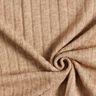 Tissu maille Tissu ajouré à rayures pailletées élégantes – marron clair,  thumbnail number 3