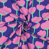 Tissu viscose LENZING™ ECOVERO™ Poppies | Nerida Hansen – bleu marine/rose vif,  thumbnail number 3