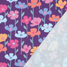 French Terry Sweat d’été Fleurs colorées | Poppy Fabrics – lilas rouge,  thumbnail number 4