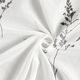 Tissu pour voilages Voile Herbes fines 295 cm – blanc/noir,  thumbnail number 3