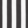 Tissu de décoration Canvas Rayures – noir/blanc,  thumbnail number 1