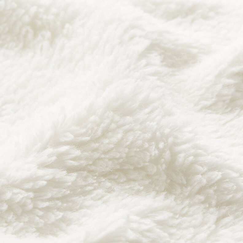 Coton sherpa uni – écru,  image number 2