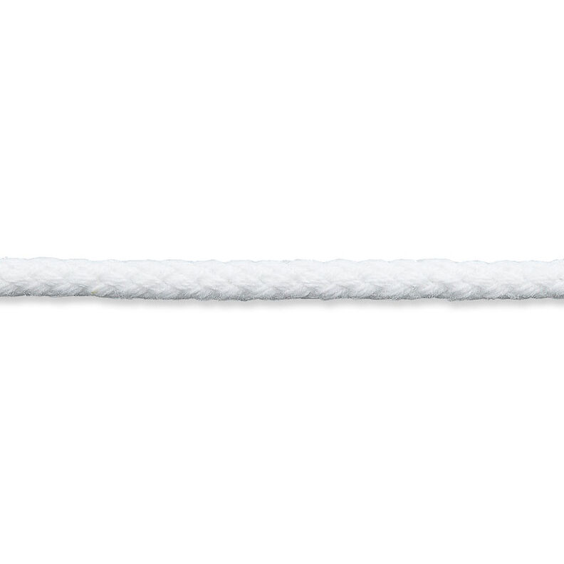 Cordon en coton [Ø 3 mm] – blanc,  image number 1