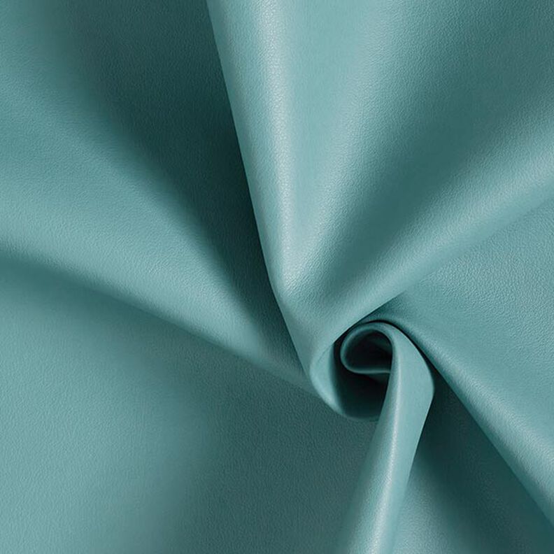 Tissu de revêtement Similicuir gaufré – bleu aqua,  image number 1