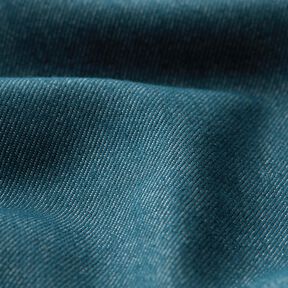 Denim de coton stretch mélangé moyen – bleu océan, 