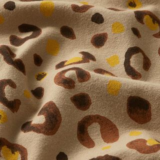 Jersey coton taches de léopard – anémone, 