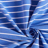 Viscose stretch à rayures pailletées – bleu/blanc,  thumbnail number 3