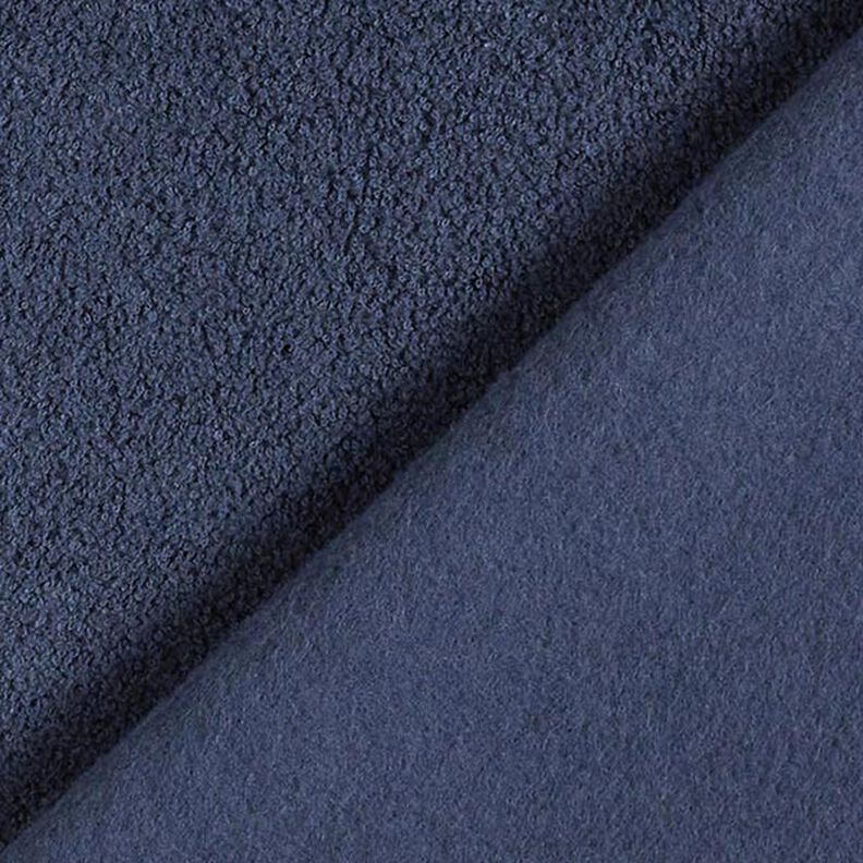 Coton Sweat Polaire éponge – bleu marine, image number 3