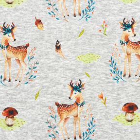 Polaire alpin cerf romantique – argent/nature, 