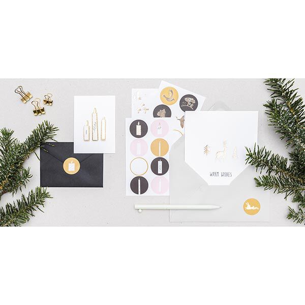 Sticker Nostalgic Christmas | Rico Design – noir, image number 4