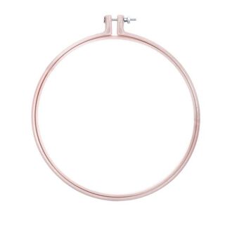 Anneau de broderie [ Ø 20,3 cm ] | Rico Design – vieux rose, 