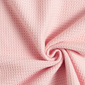 Tissu éponge/Nid d’abeille Uni – rosé, 