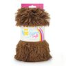 Peluche poilue SHAGGY [1 M x 0,75 M | Poil : 30 mm]  - marron | Kullaloo,  thumbnail number 1